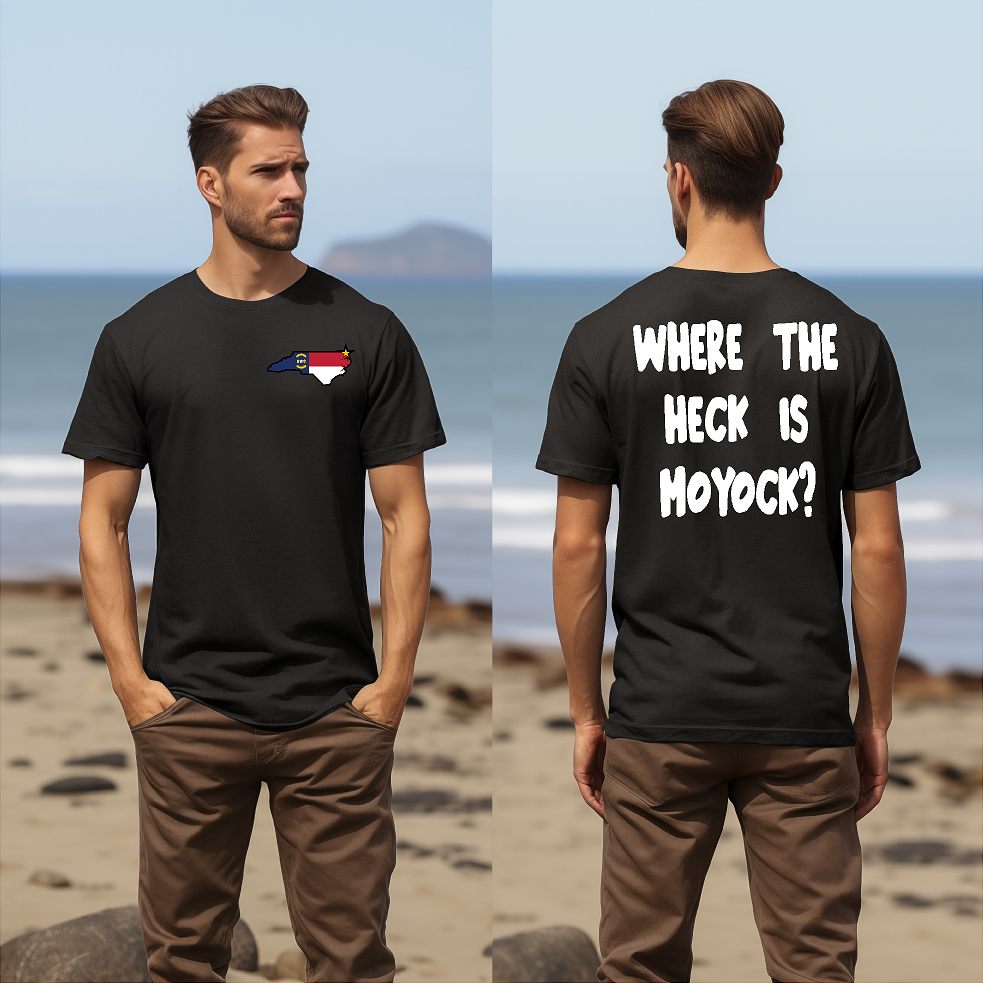 "Where The Heck Is Moyock?" T-Shirt