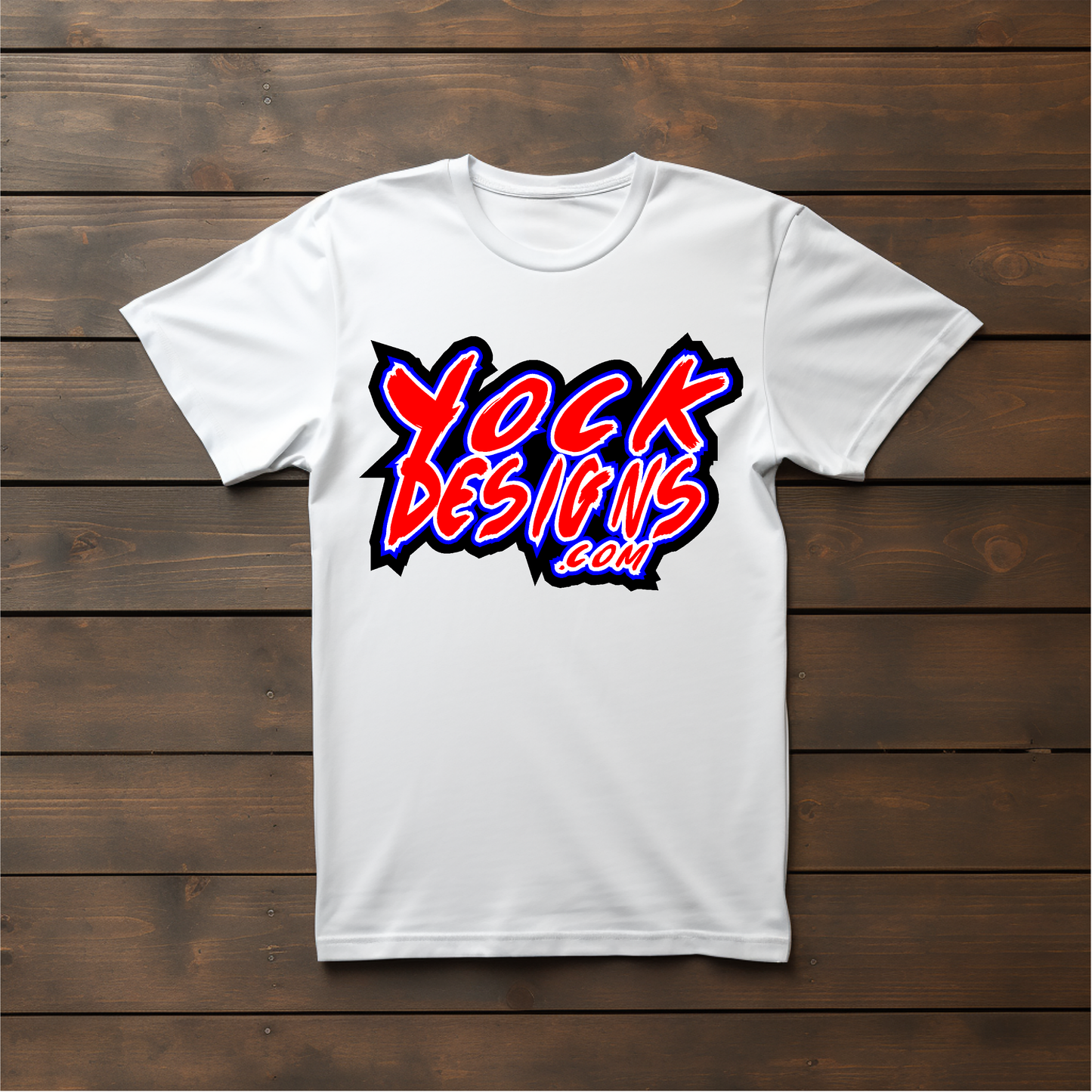 YockDesigns.com Logo "T-Shirt Front Logo Only"